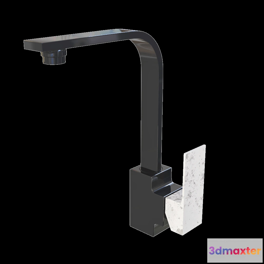 1645114 - WasserKRAFT - Basin lever mixer Abens 2007 3D Max