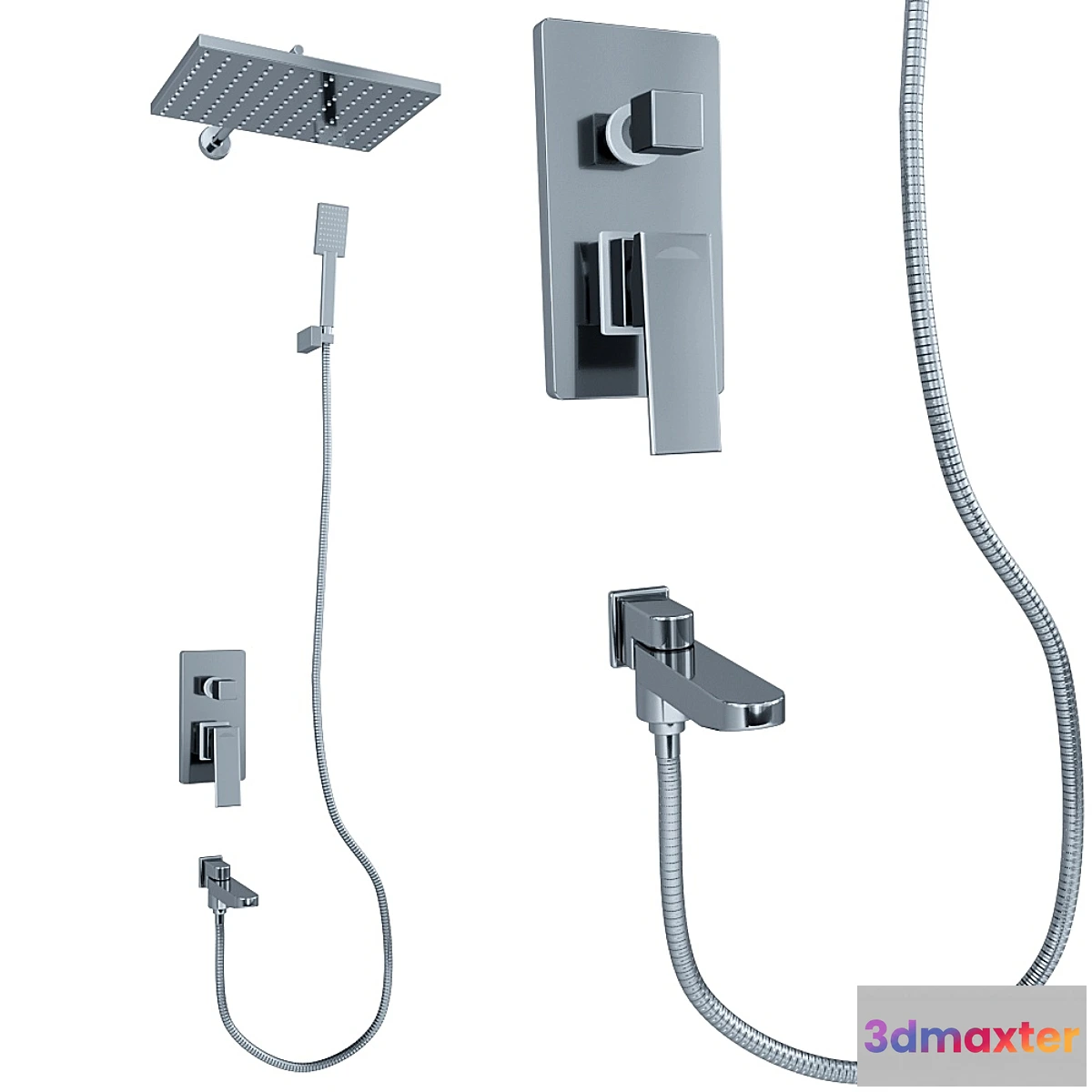 544841 - Shower system for concealed installation TIMO Selene SX-3069_00 SM (1013)