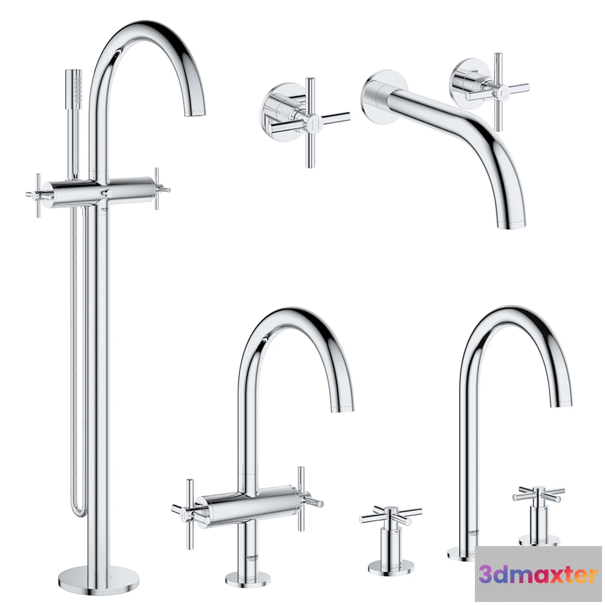 544843 - Mixer Taps Grohe Atrio 01