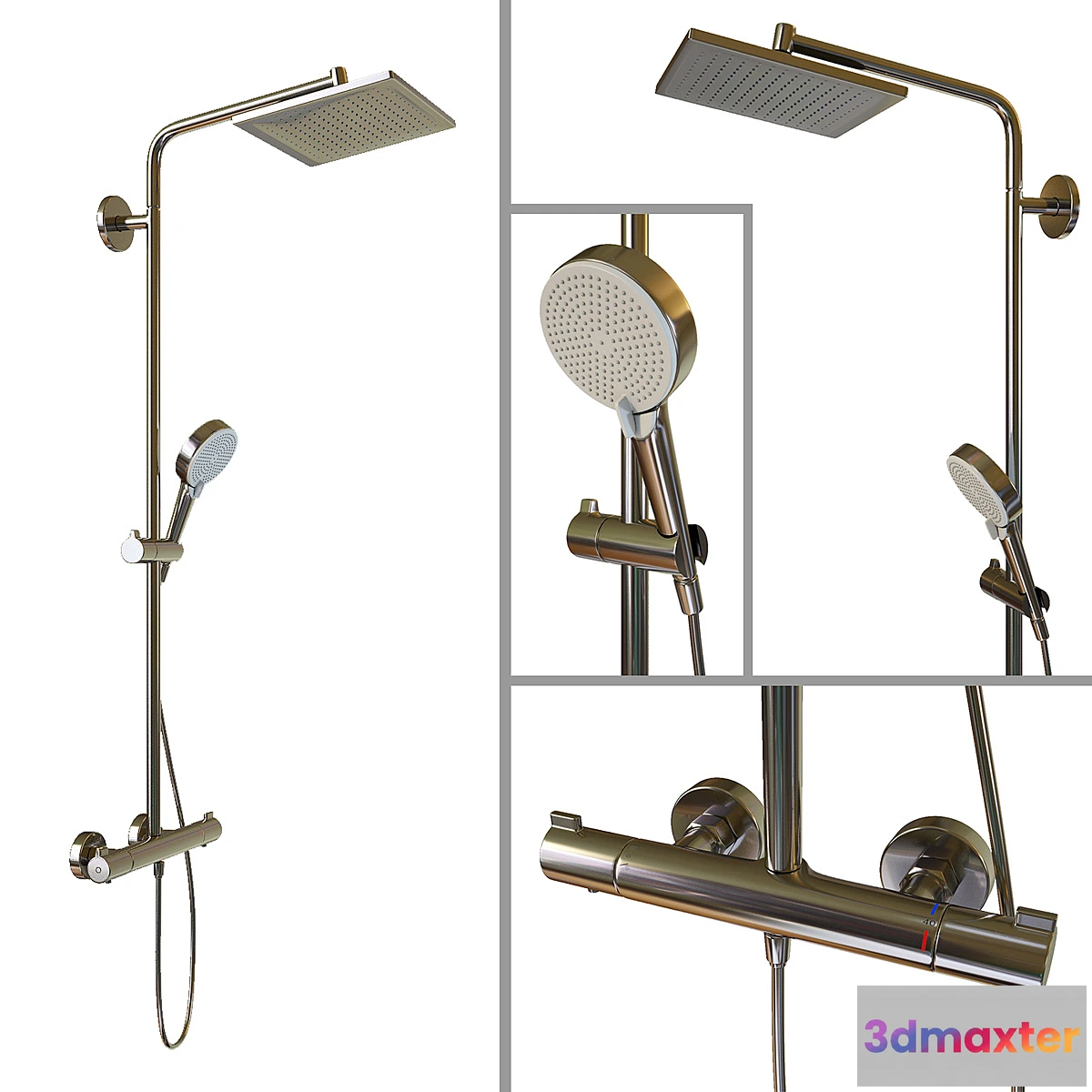 544875 - SHOWER RACK Hansgrohe Crometta E 240