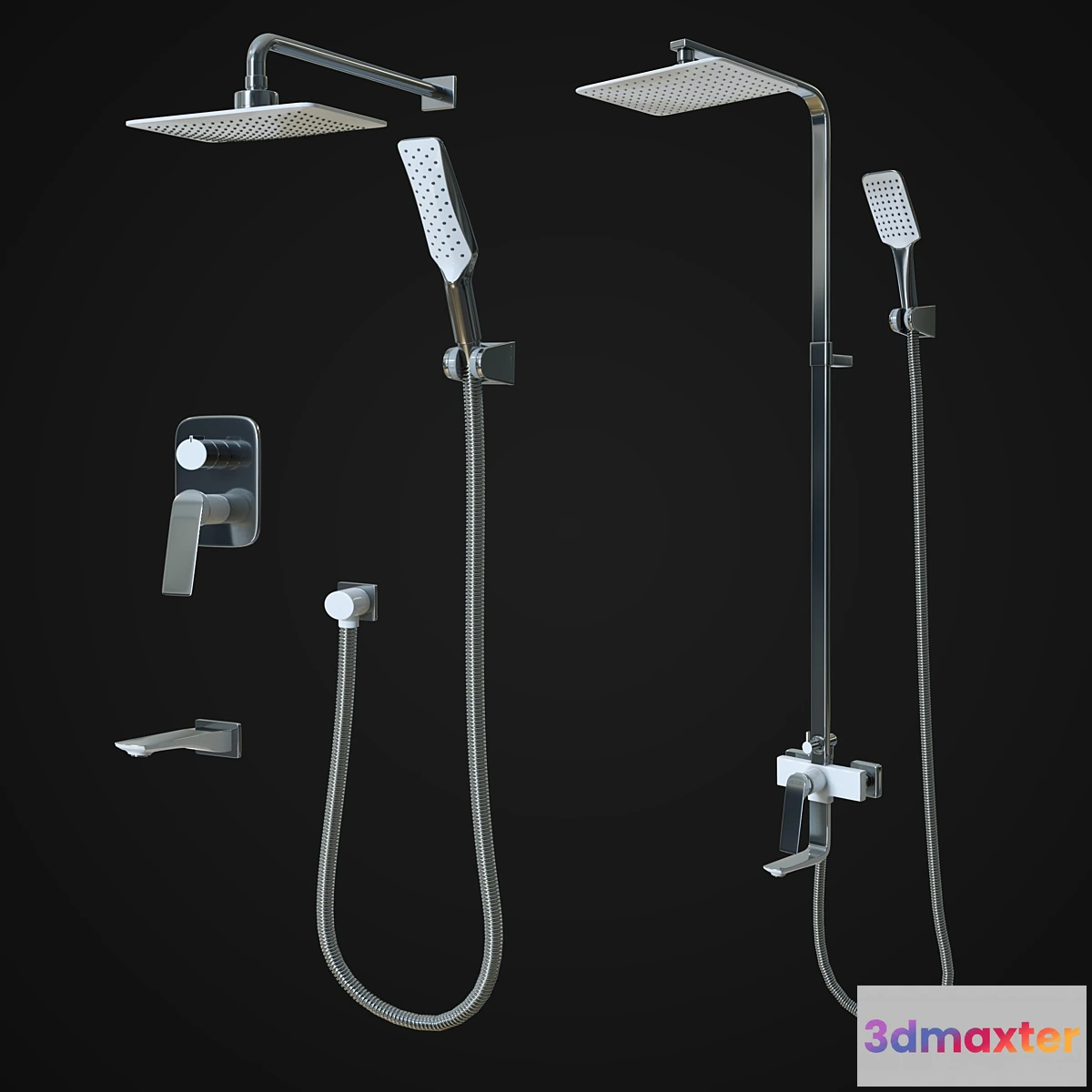 544969 - LeMark Allegro Shower Set