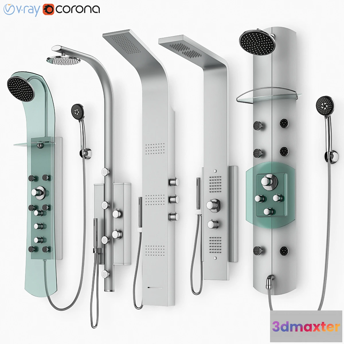 545109 - Hydromassage panels Ravak set 21