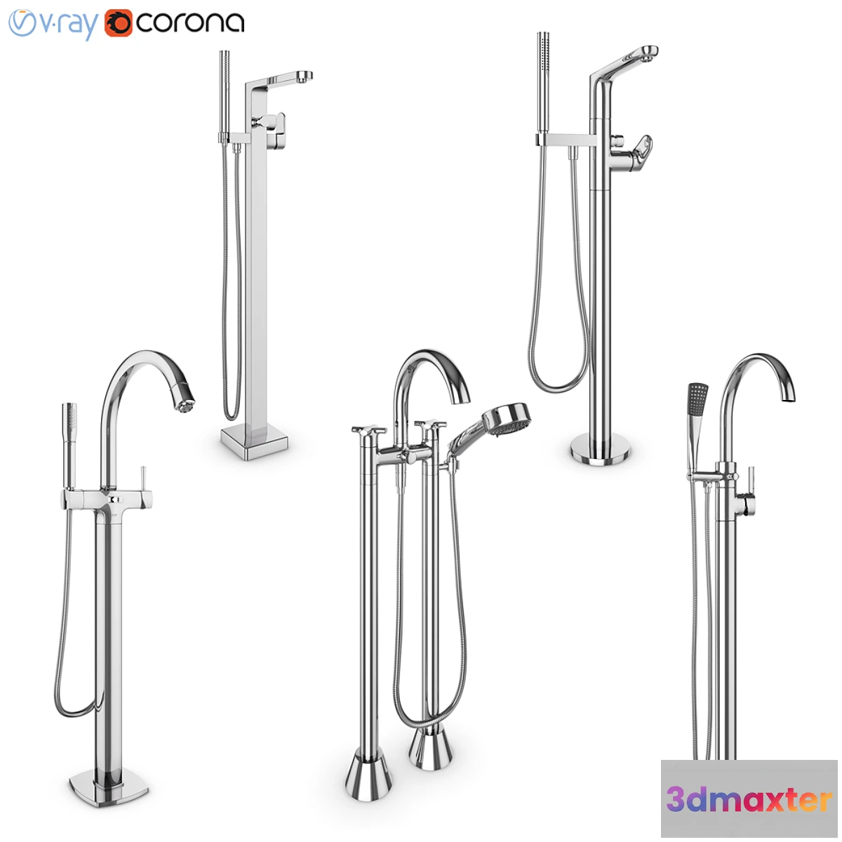 545121 - Ravak Villeroy & Boch GROHE set 28 bath mixers