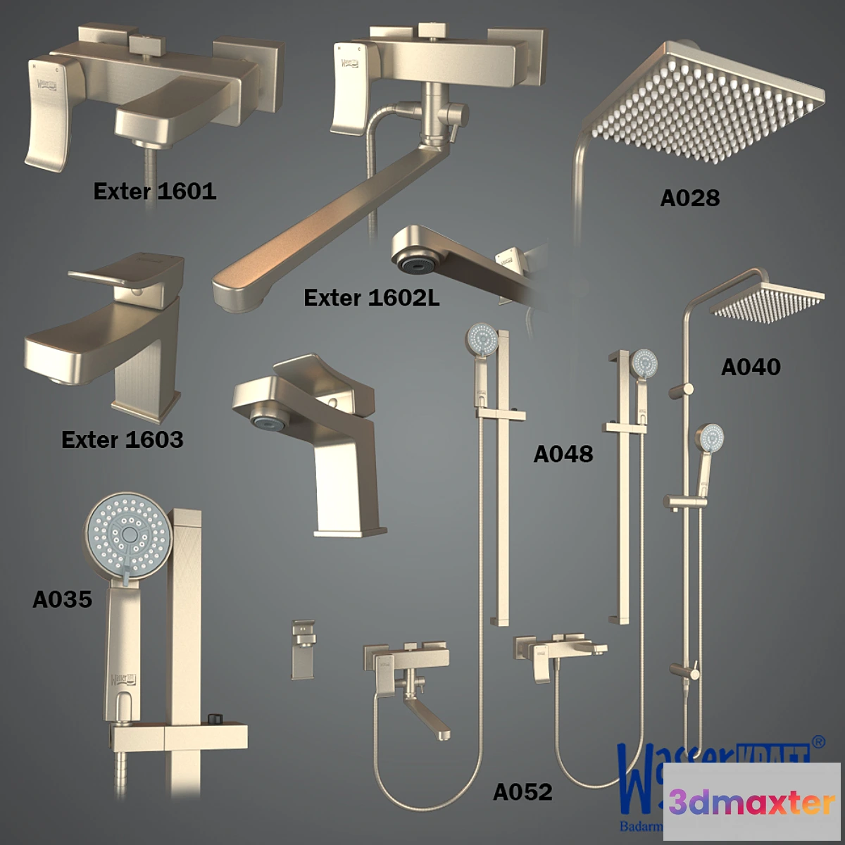 577296 - Faucets. Exter Series 1600 (WasserKRAFT)