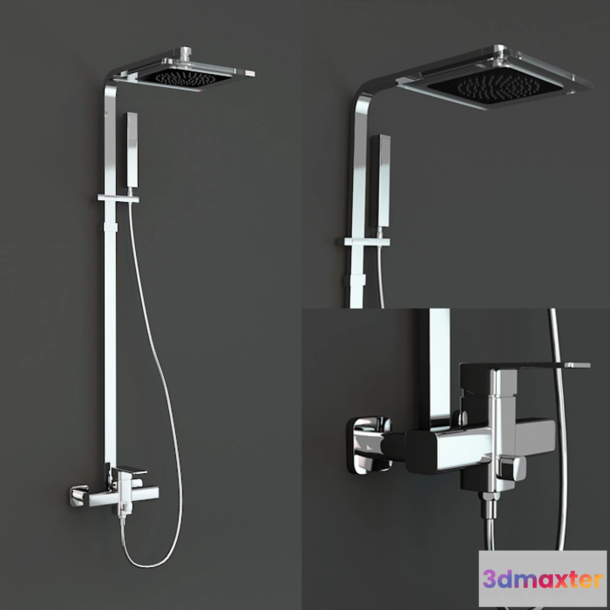 626247 - damixa slate shower set - No.2