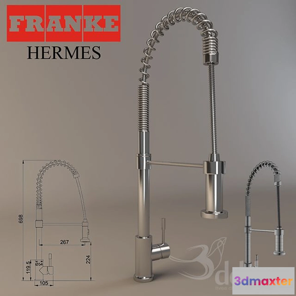 628625 - FRANKE hermes art. no 115.0155.173