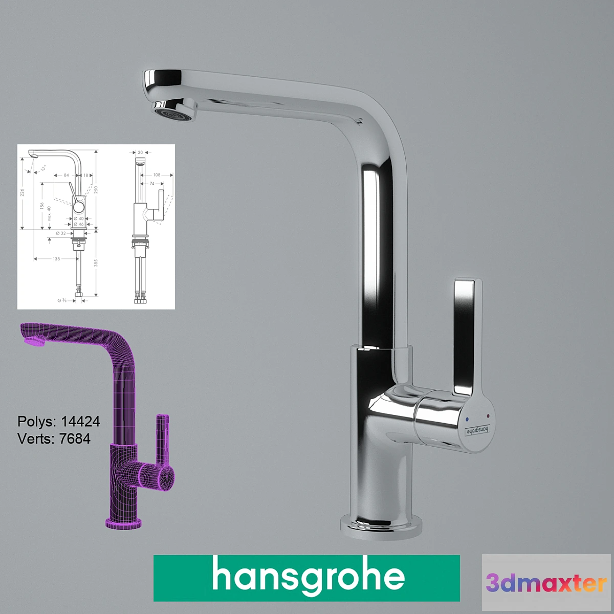 630855 - Hansgrohe Metris S 7