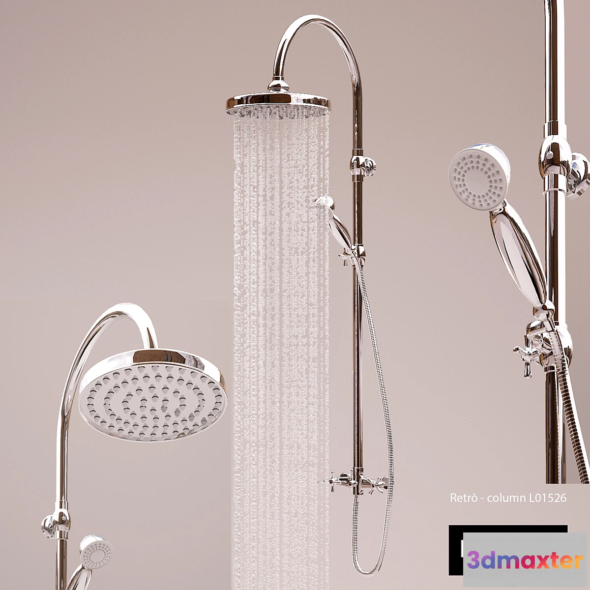 630861 - Showerhead Bossini Retro L01526 - No.2