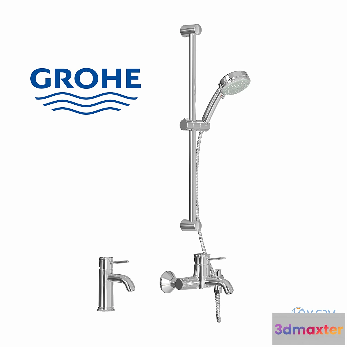 649053 - Shower set GROHE faucets
