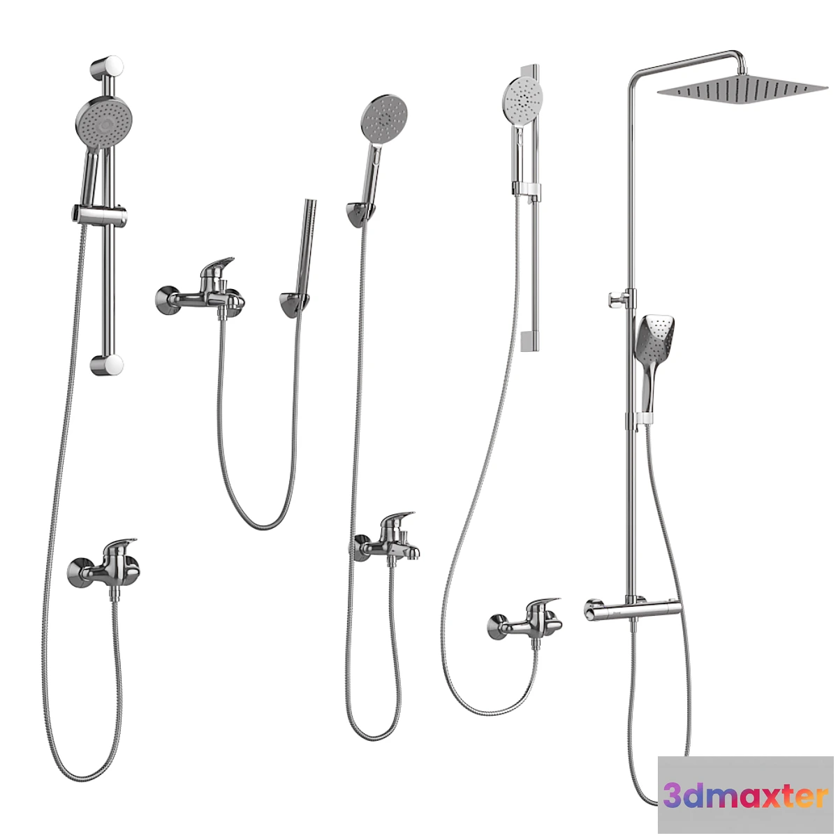 653499 - Mixers for bath and shower Ravak set 10