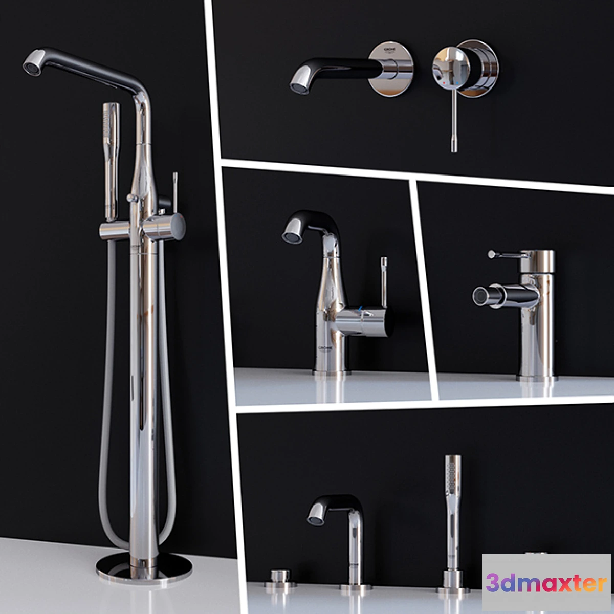 666005 - Set mixer Grohe Essence New (Part 2)