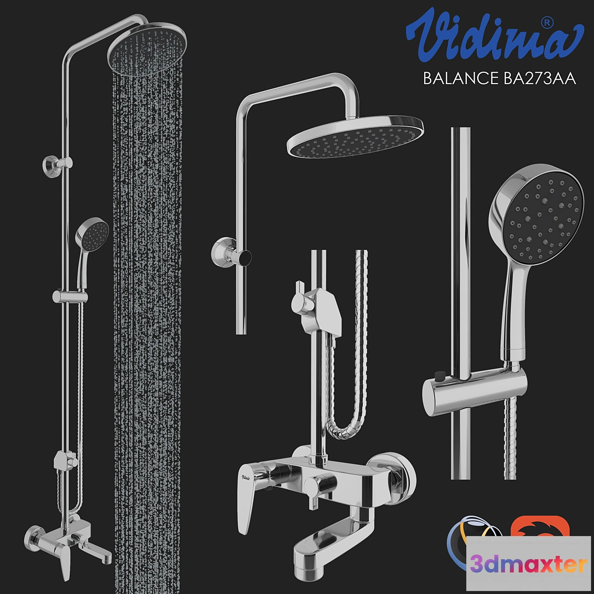 670891 - Shower-Vidima Balance BA AA 270
