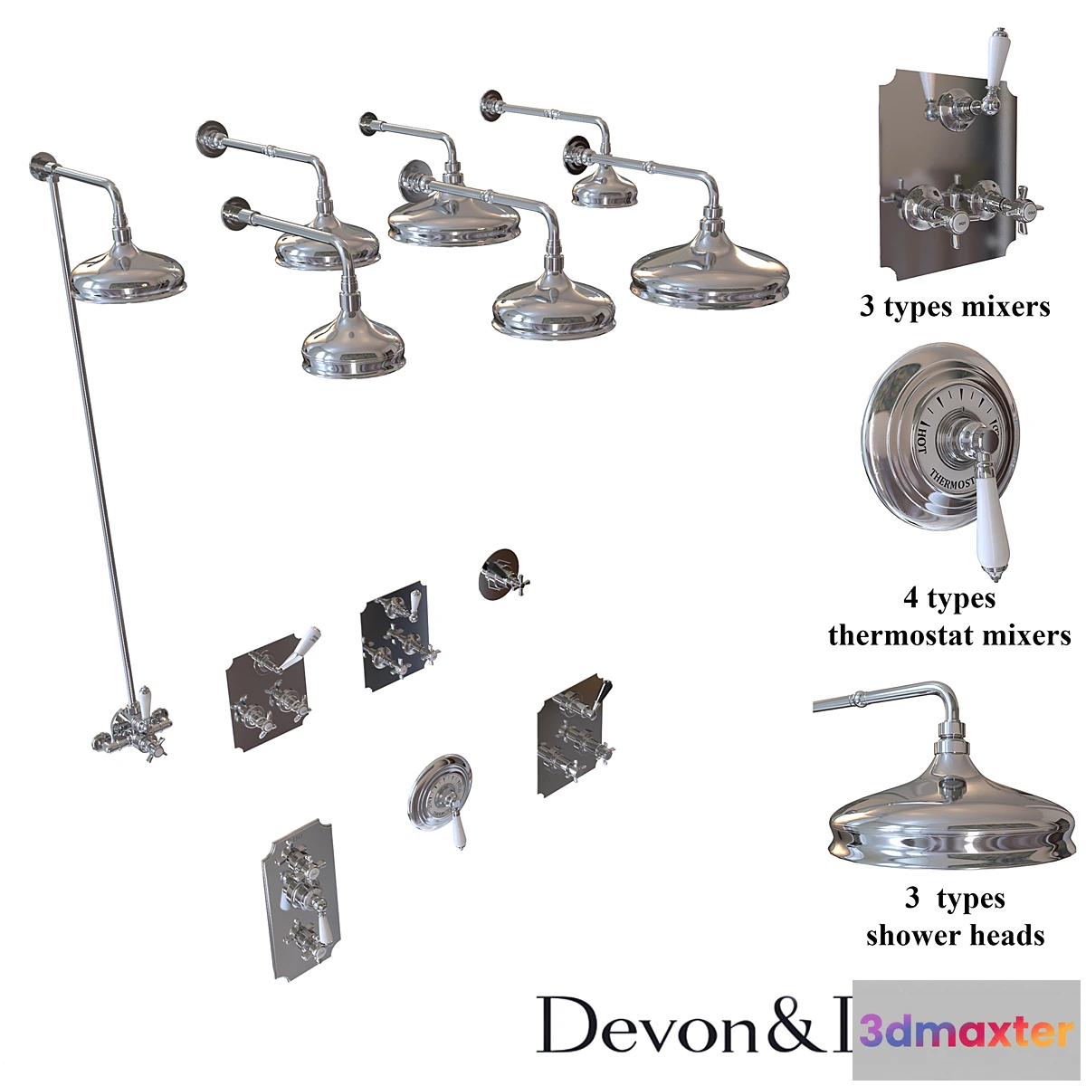 670911 - D&D shower collection set part 2