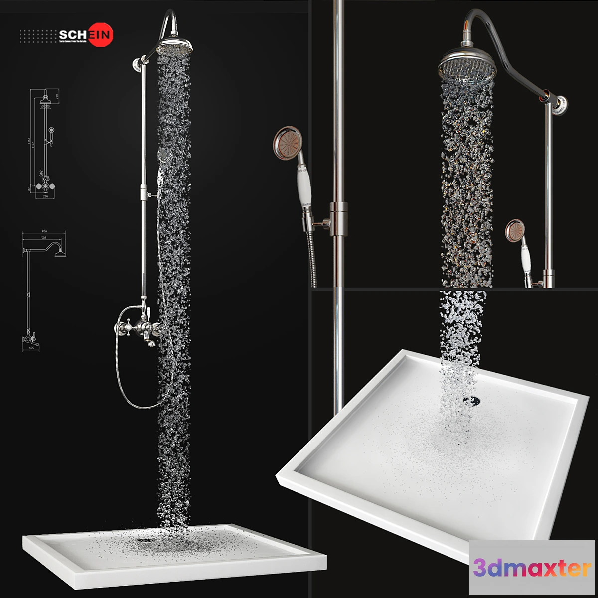 670927 - Bath mixer Saine 8053055