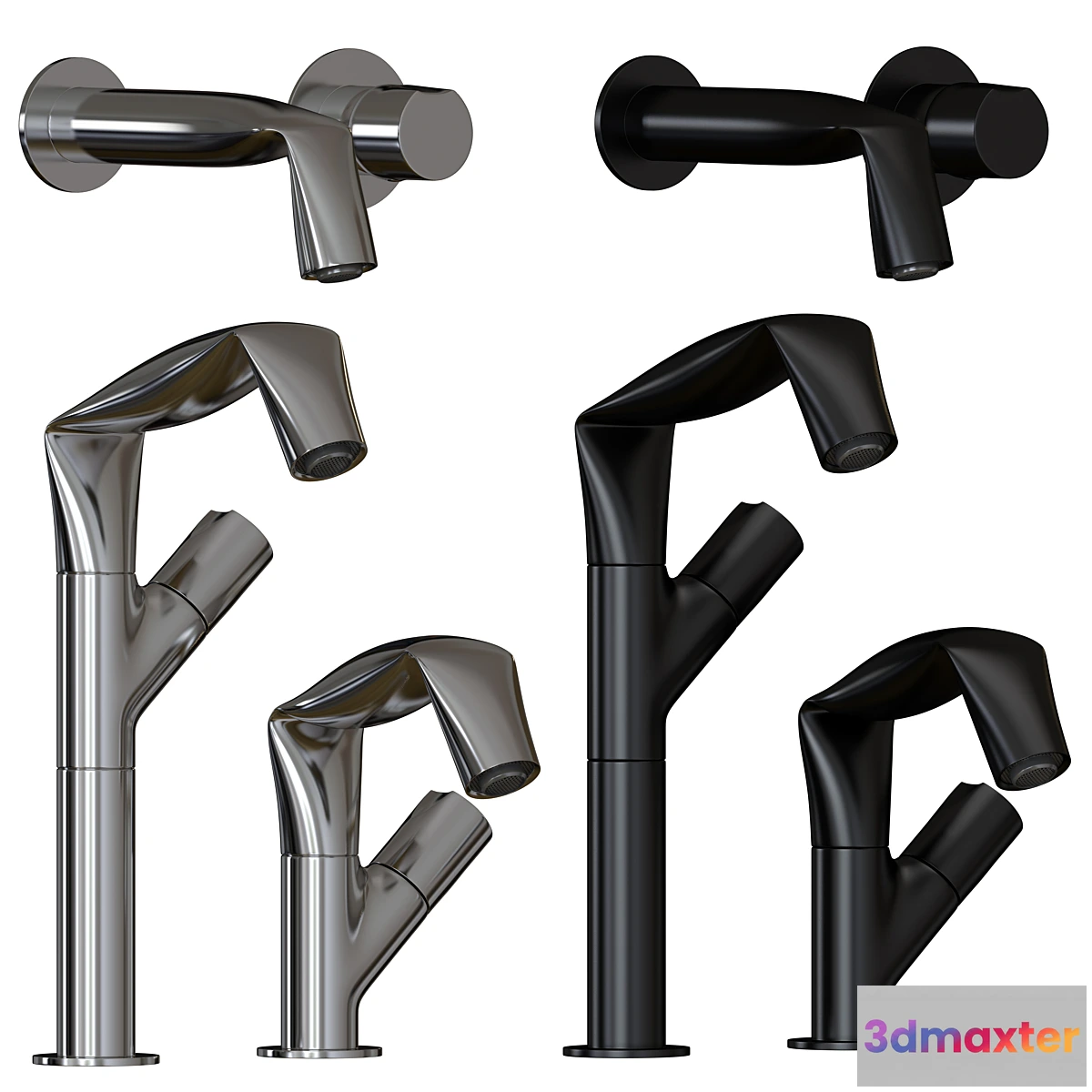 675525 - Flaminia Fold basin mixer