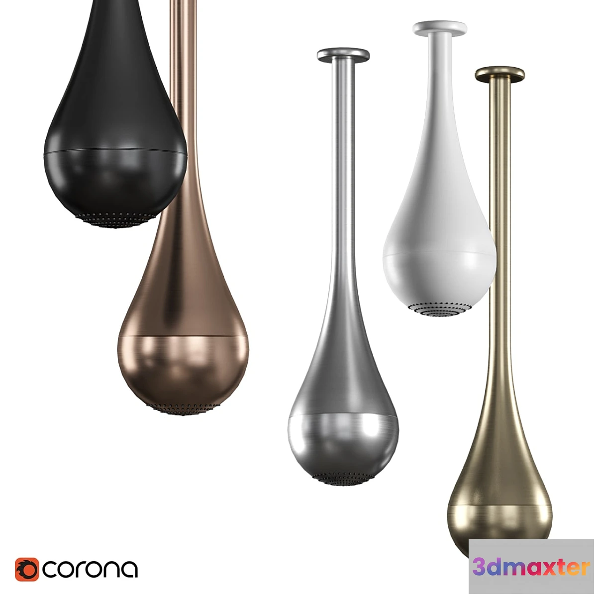 686874 - Goccia Gessi  Ceiling shower head