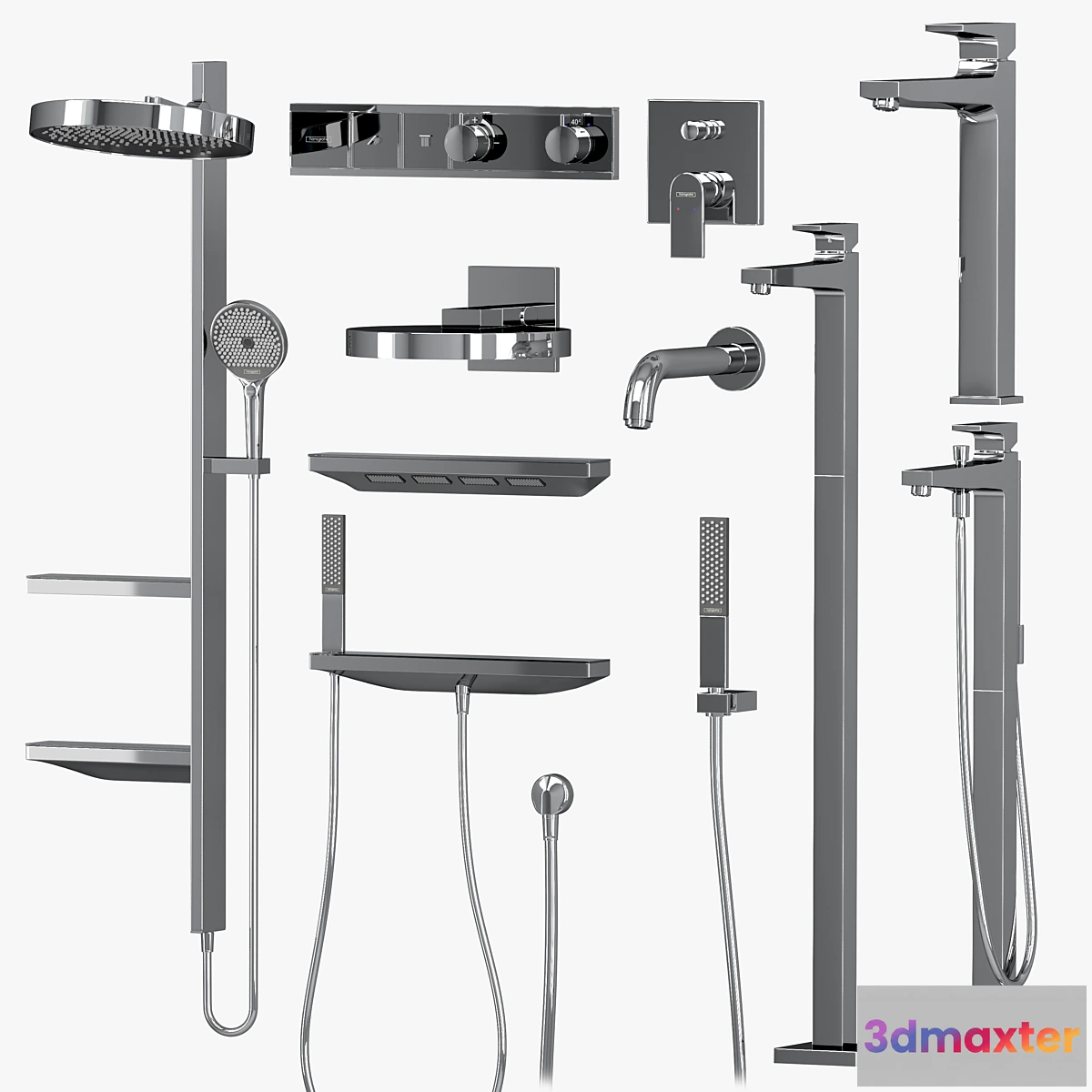 686892 - Hansgrohe set Rainfinity Metropol