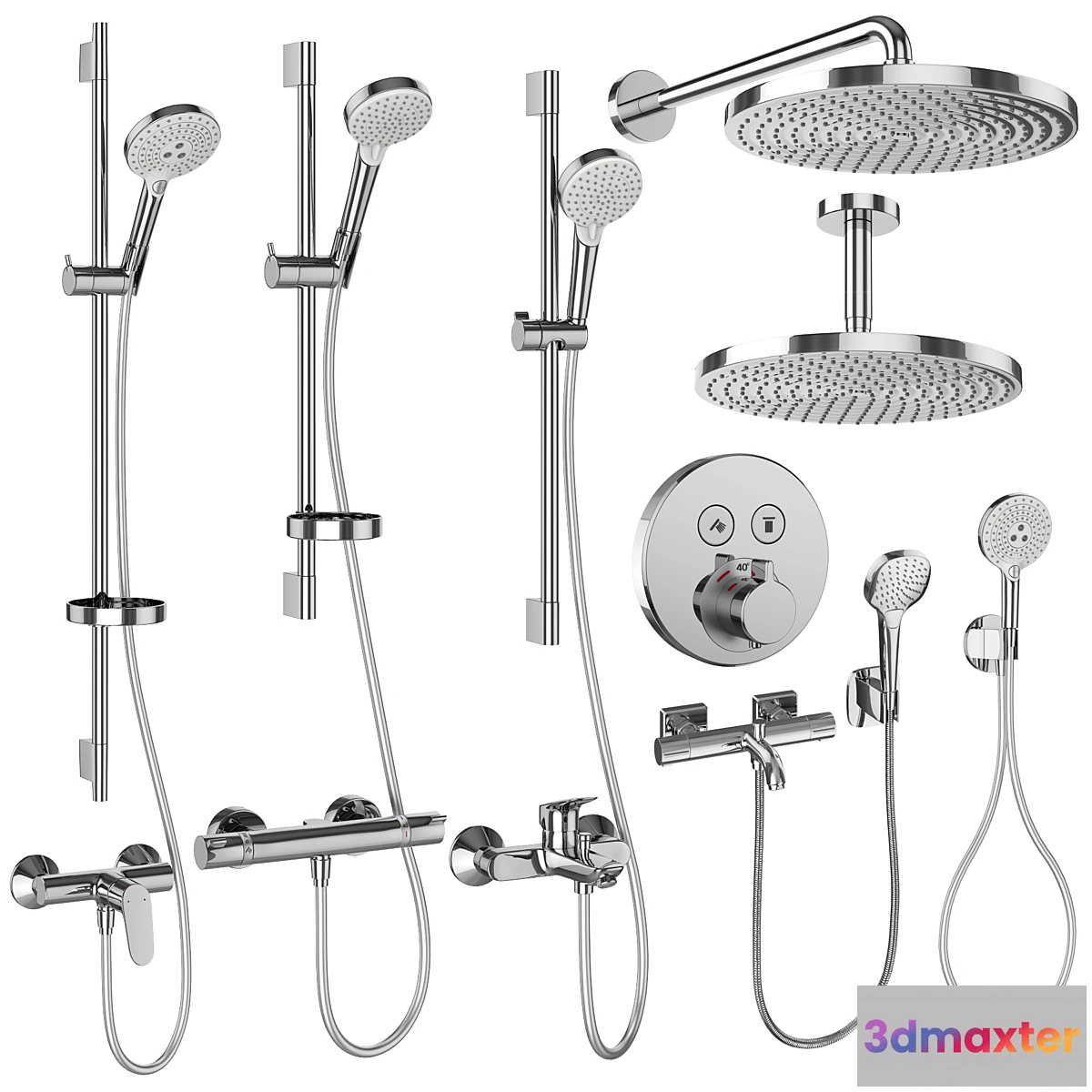 686904 - Hansgrohe set 160 mixers and shower systems