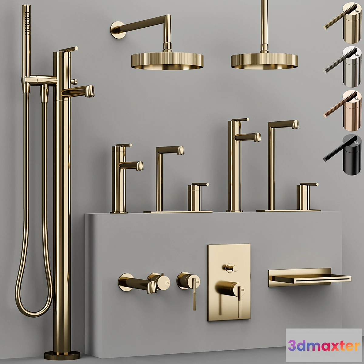 687004 - GESSI INGRANAGGIO bathroom faucet collection