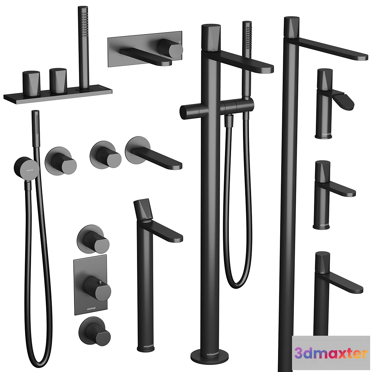 719402 - mixer taps Antoniolupi Indigo Faucets set - No.2