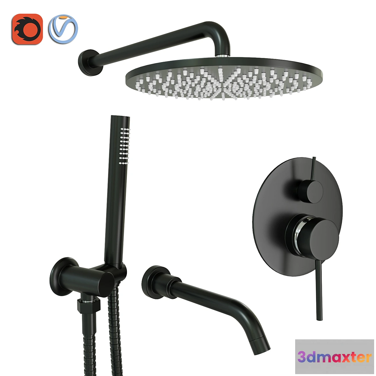 740575 - Shower set Feramolli 3in1 - No.2