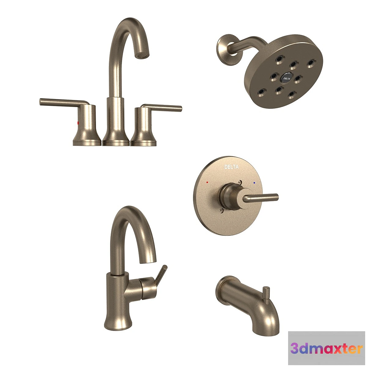 766729 - Delta faucet tap fixture tub shower