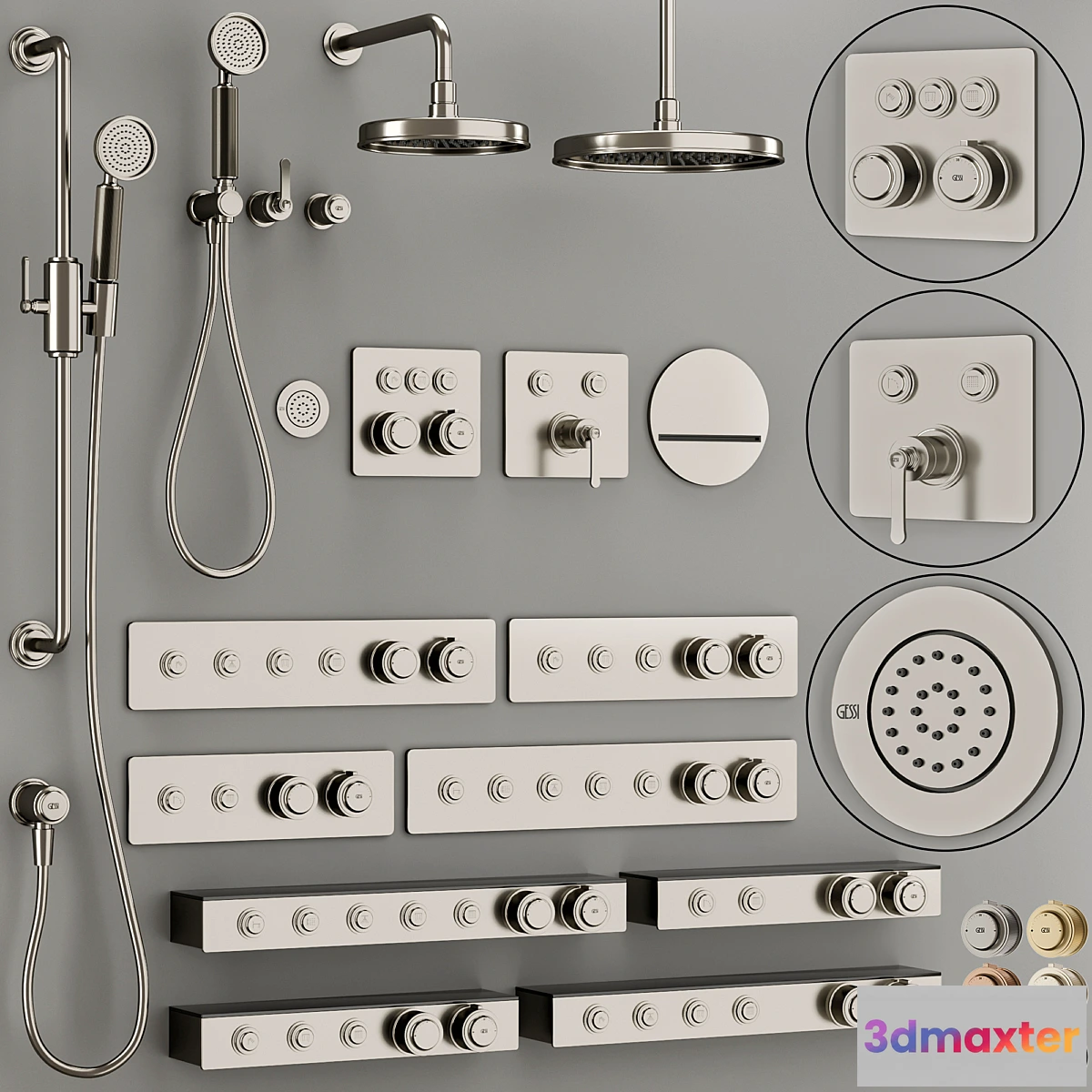 766751 - GESSI Hi Fi Eclectic bathroom faucet set - No.2