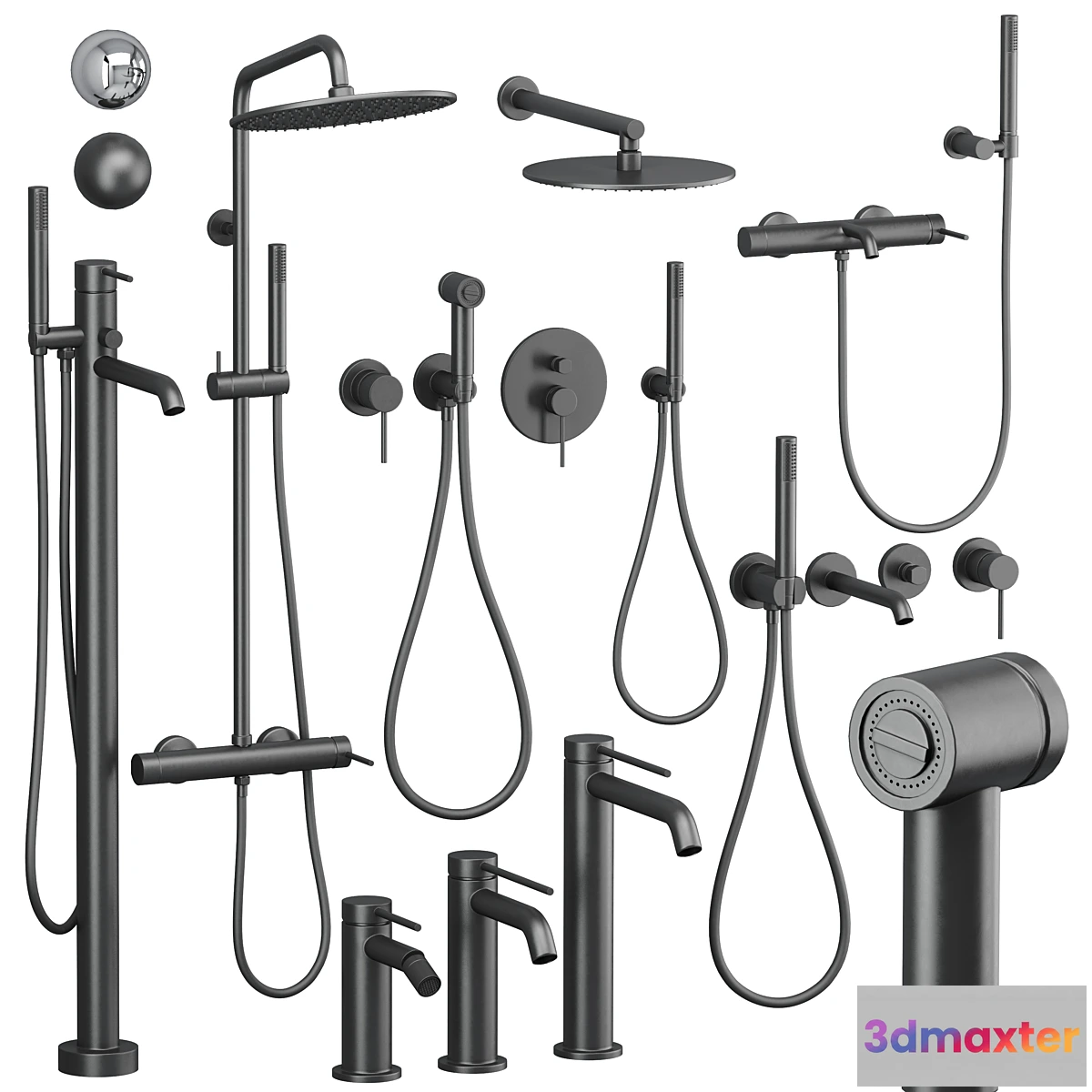 766755 - Gattoni Circle Two shower and faucet set - No.2