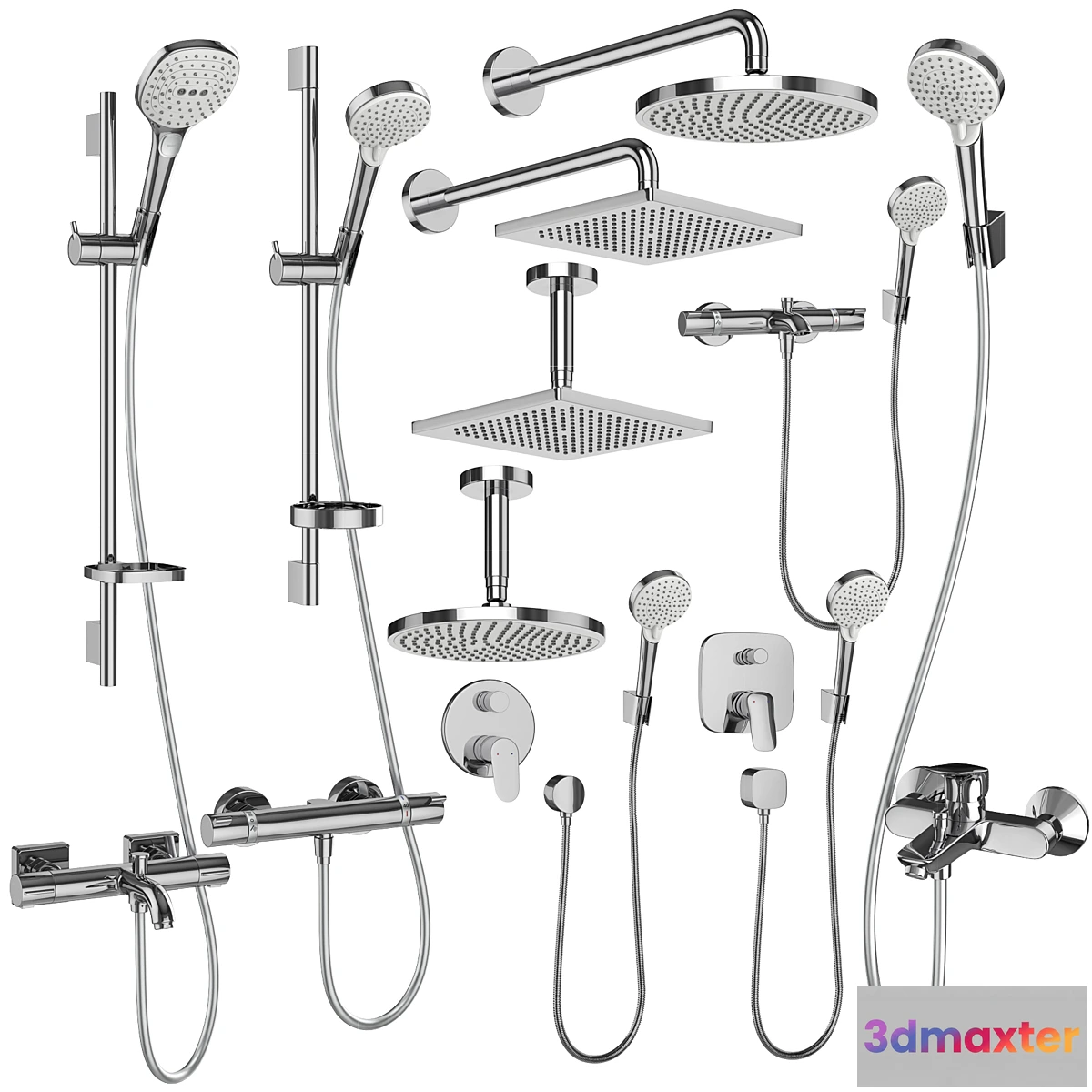 766781 - Hansgrohe set 162 mixers and shower systems