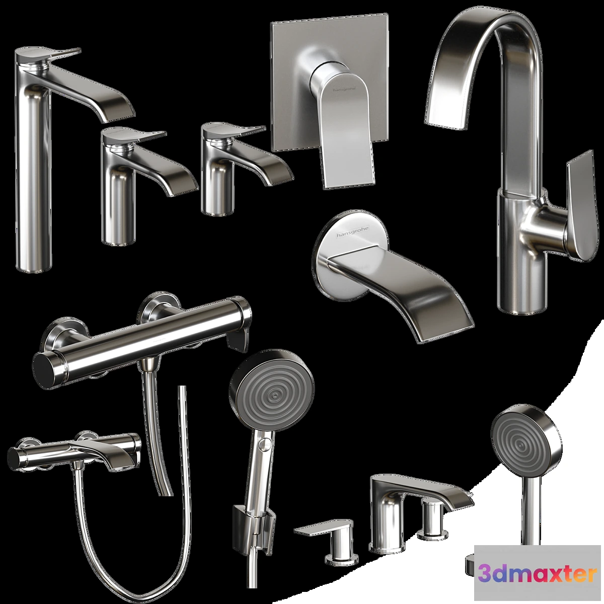 766793 - Faucets shower heads Hansgrohe Vivenis - No.2