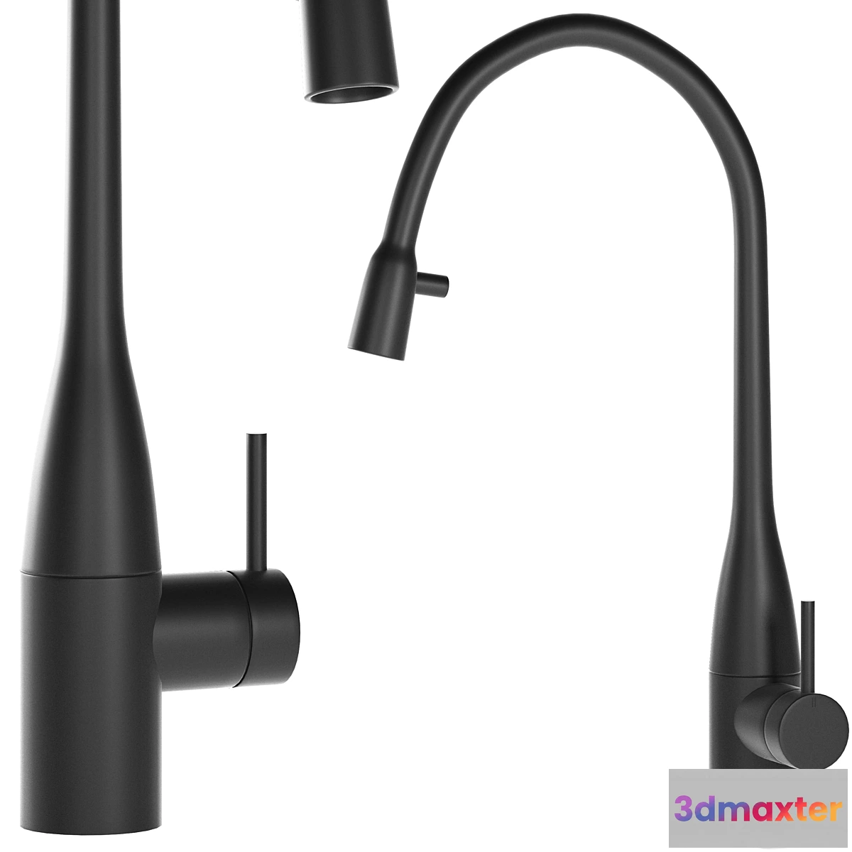 773615 - KWC EVE Lever mixer Pull out aerator covered