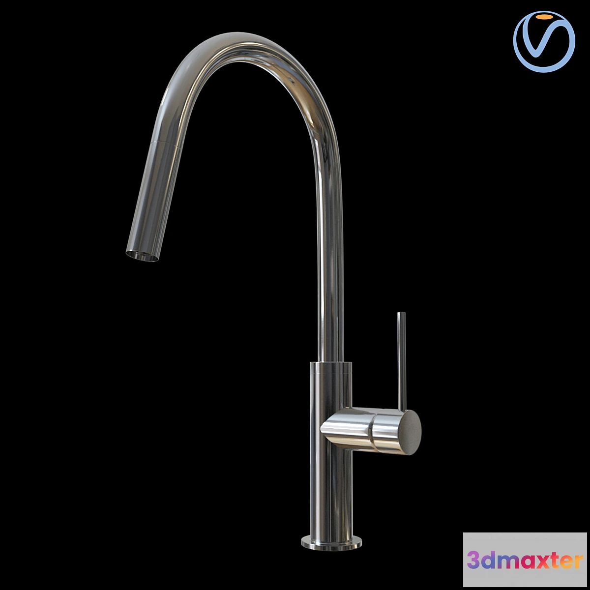 773649 - Phoenix Tap VIVID SLIMLINE PULL OUT SINK MIXER