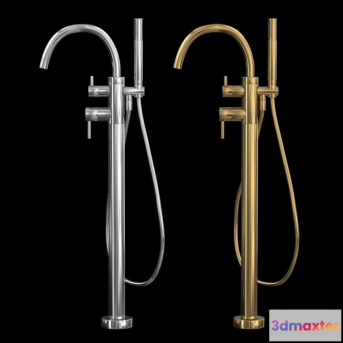 783900 - CITY STIK BATH MIXER SET - No.2