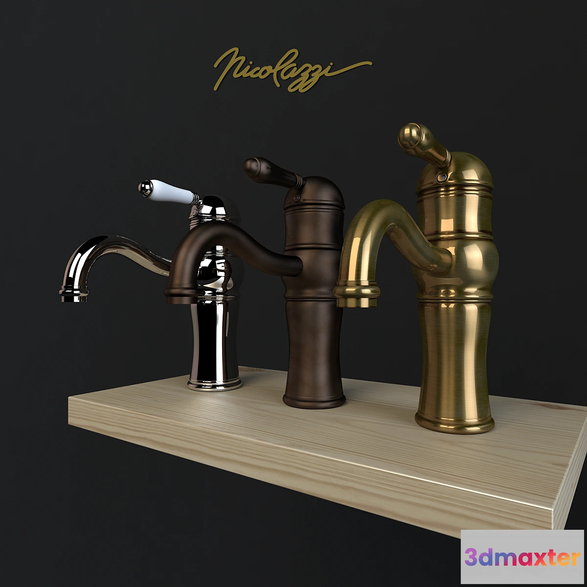 799112 - Basin Mixer Nicolazzi Aqua 3471 CR 76