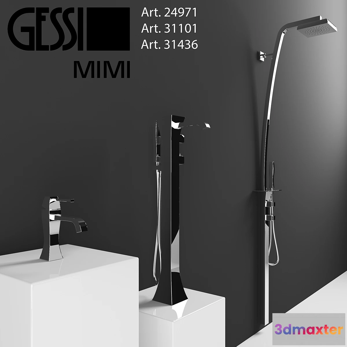 799160 - Set mixer Gessi MIMI