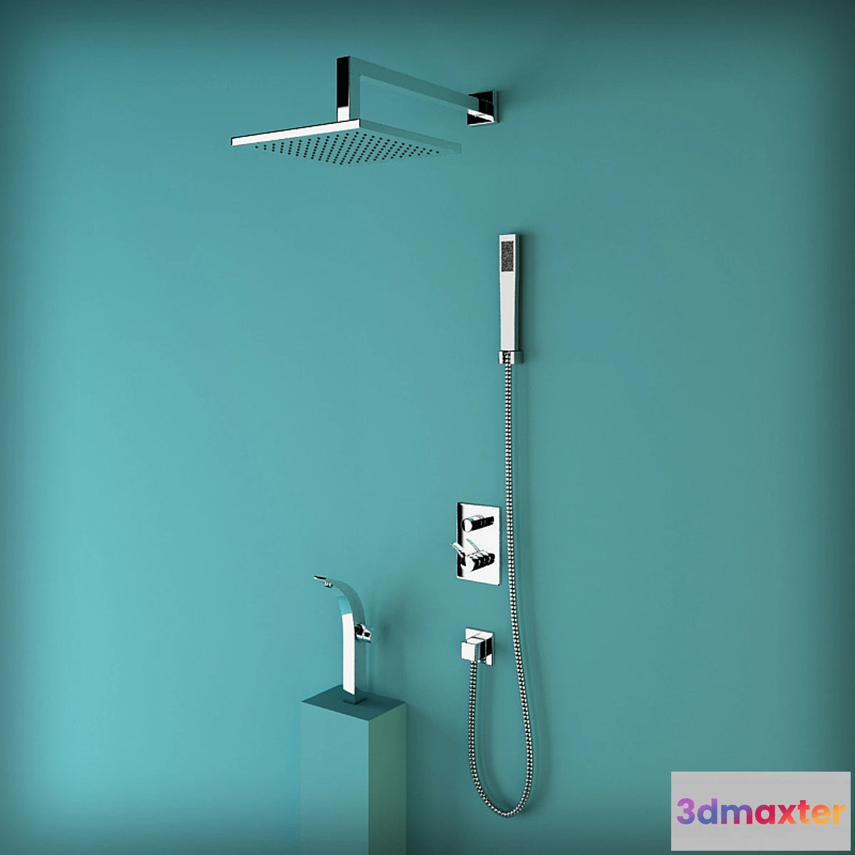 799216 - Square Shower Mixer