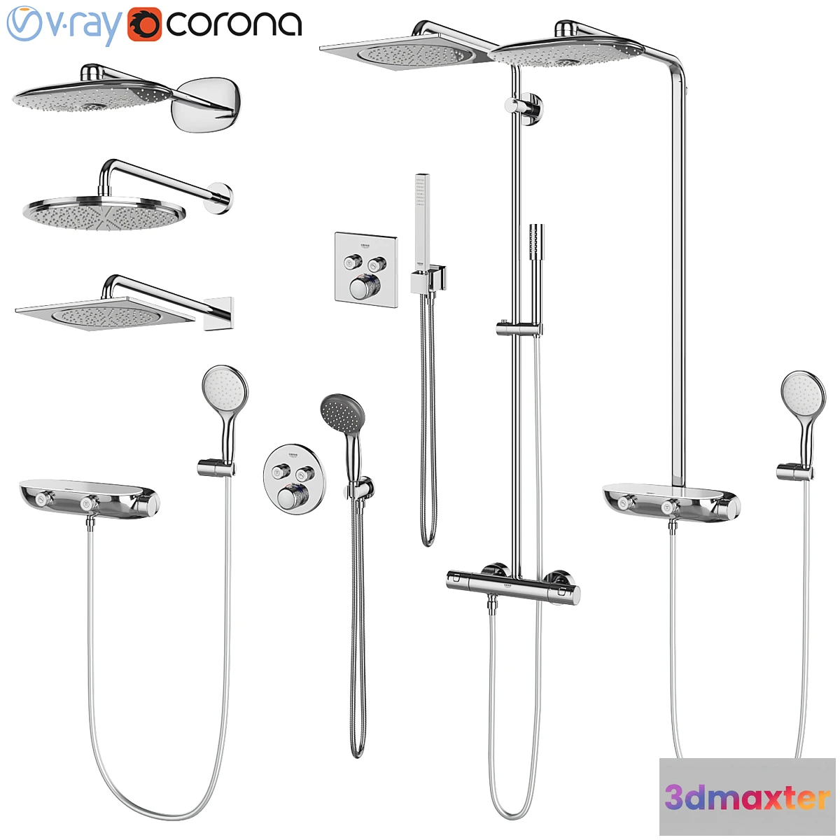 824498 - Shower systems GROHE set 96 - No.3