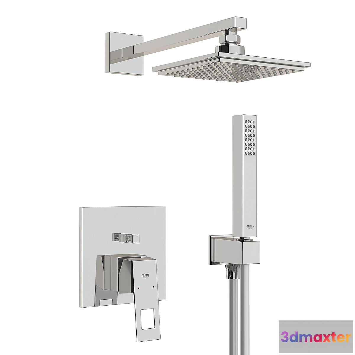 824566 - Shower system Grohe Eurocube 234090SB. - No.3