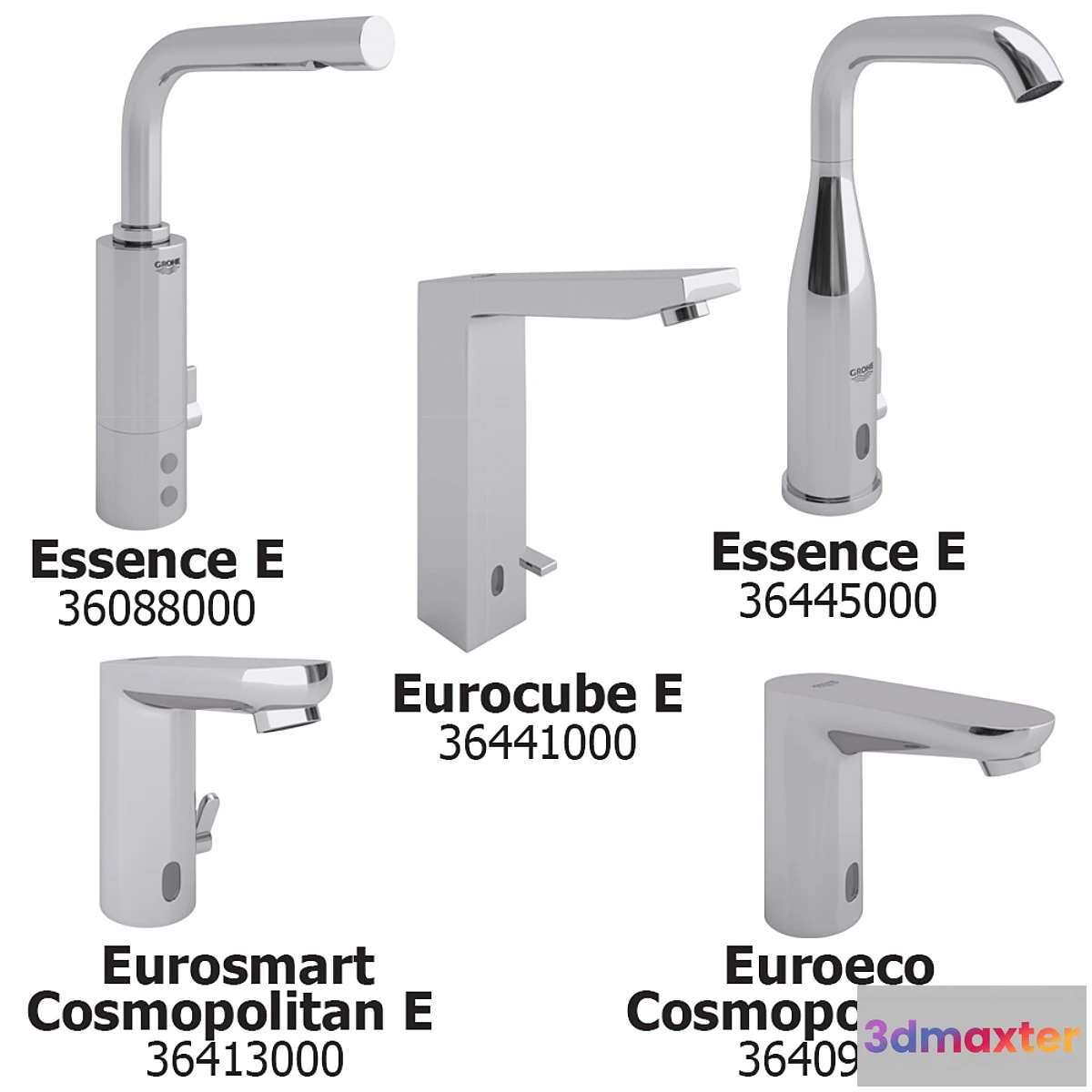 824666 - Mixers with infrared sensor Grohe SET 1 - No.4