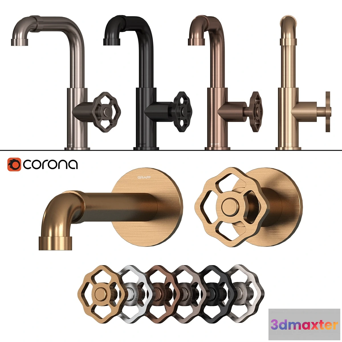 843567 - GRAFF VINTAGE  Basin mixer - No.4