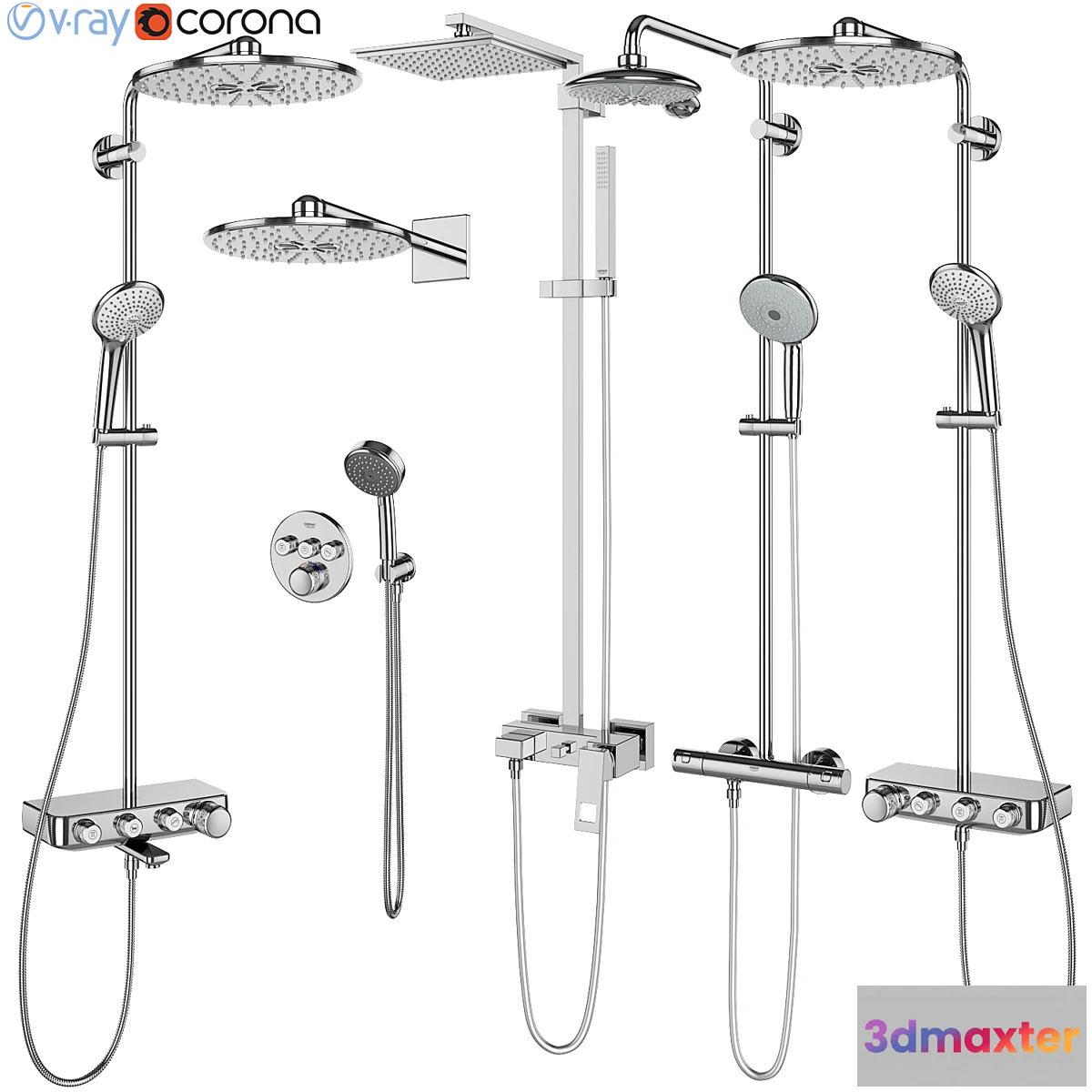 872243 - GROHE shower systems set 107 - No.4