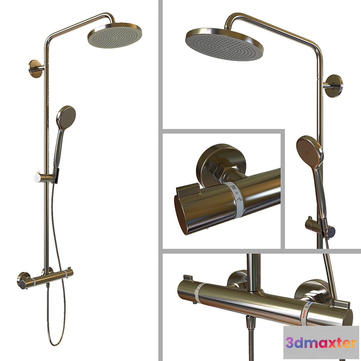 872395 - SHOWER RACK Hansgrohe Croma 160 Showerpipe - No.4