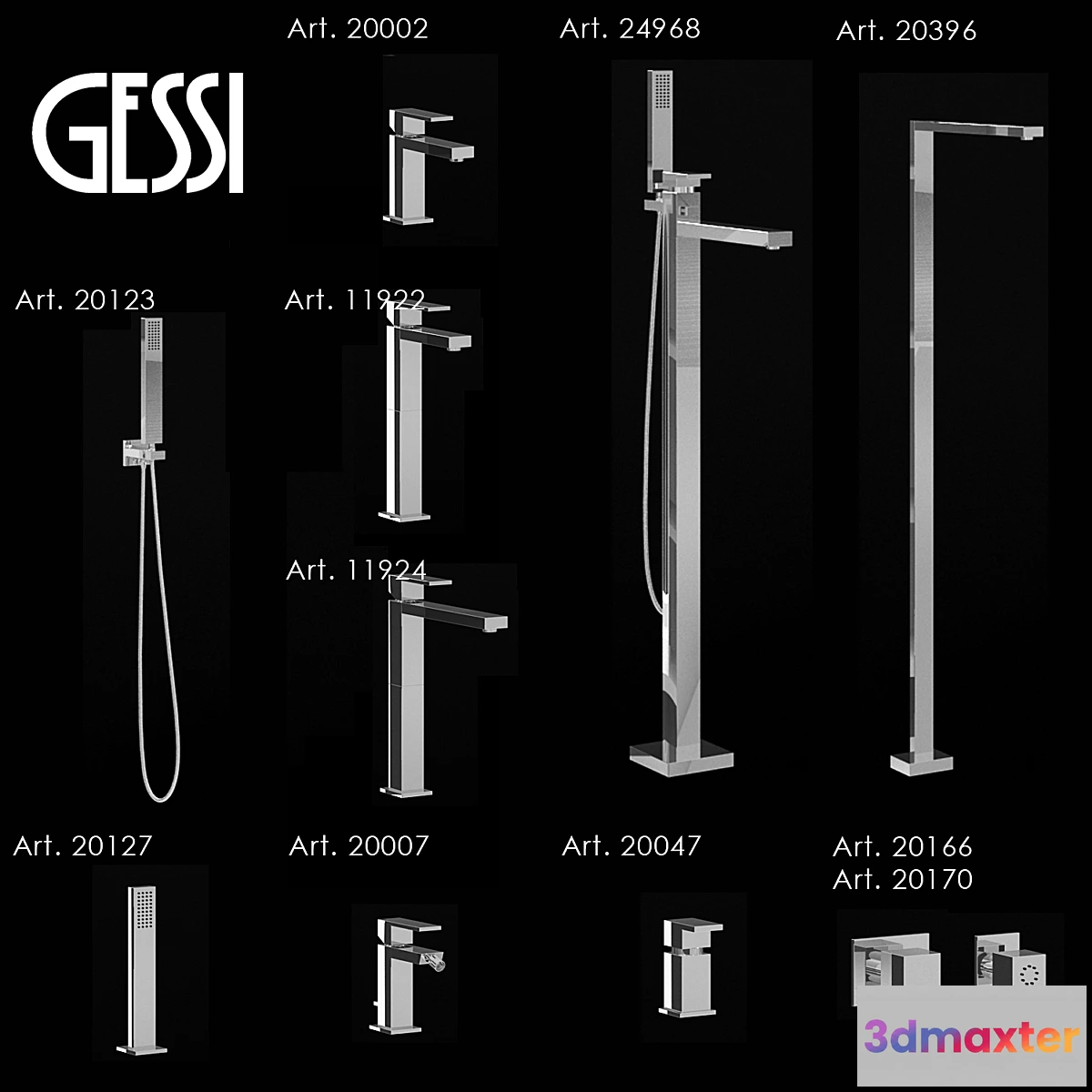 897246 - Mixers Gessi Rettangolo 2 - No.2