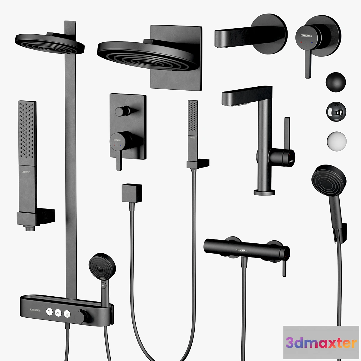 897268 - HANSGROHE Set 2  Finoris  Pulsify  - No.2