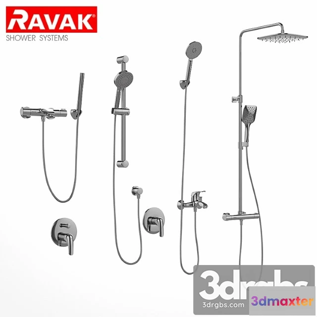 911960 - Bath and Shower Faucets Ravak Set 07