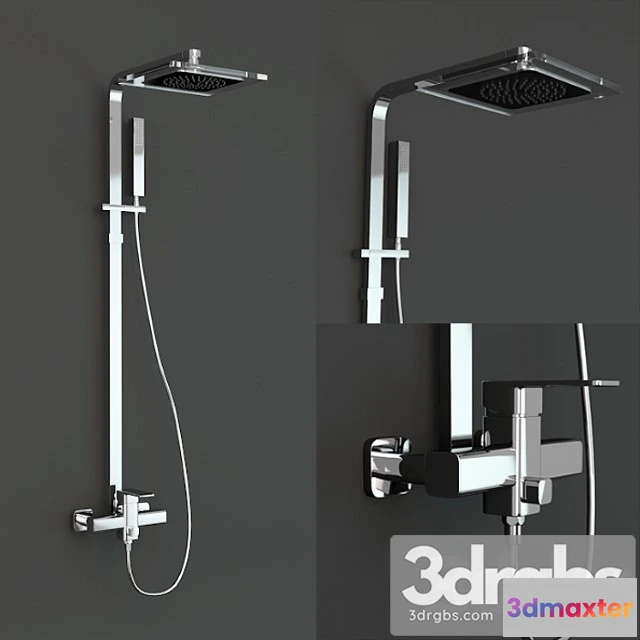 912044 - Damixa Slate Shower Set