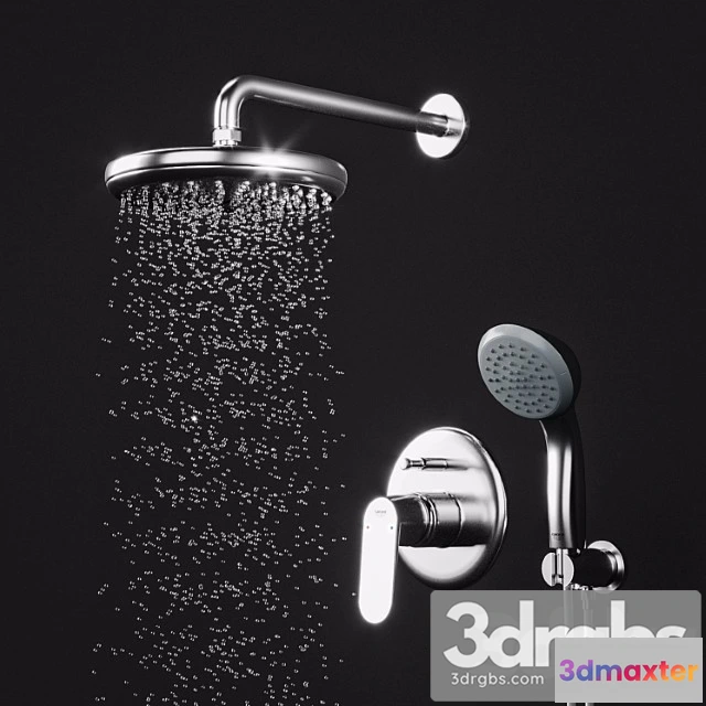 912220 - Grohe Eurosmart Cosmopolitan Shower Set