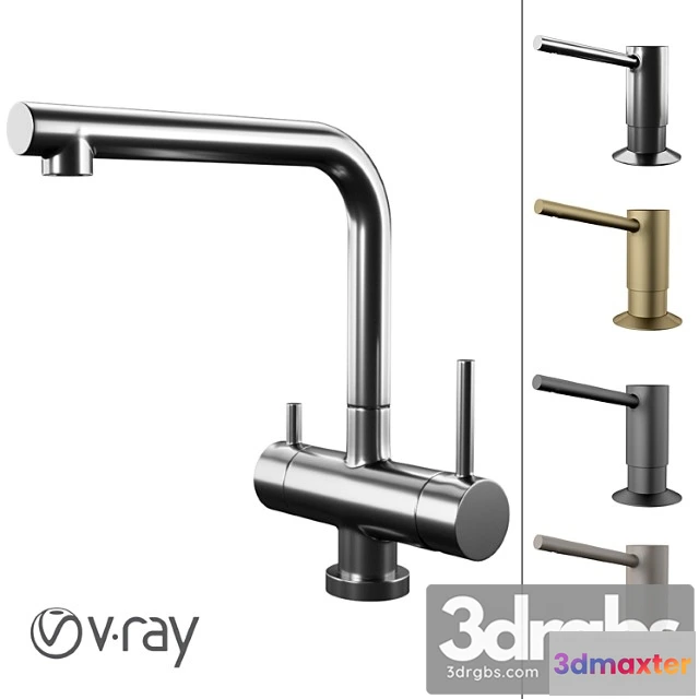 912422 - Omoikiri Takamatsu and Dispenser Om 02