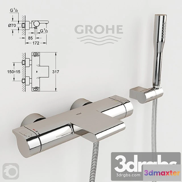912566 - Thermostat Grohe Grohtherm 2000 34174001