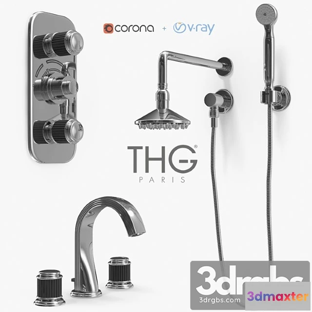 912578 - THG Paris Jaipur Shower Set